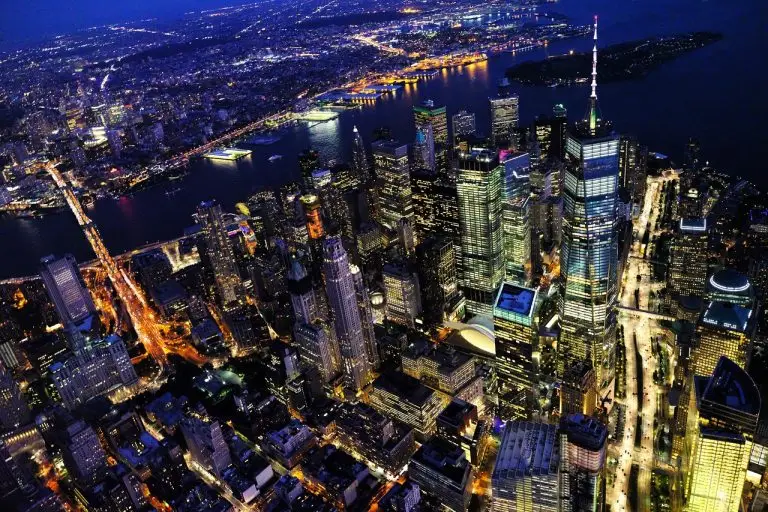 buildings, city, illuminated, city lights, skyline, aerial view, bird's eye view, drone photography, new york, cityscape, night photography, urban, urban landscape, manhattan, skyscrapers, nyc, ny, city, new york, new york, new york, new york, new york