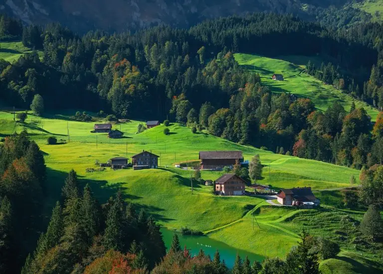 mountains, nature, landscape, forest, sunset, sky, woods, autumn, valley, switzerland, lake, scenic, scenery, alps, summer, aerial view, switzerland, switzerland, switzerland, switzerland, switzerland